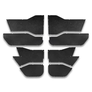 2007–2018 Jeep JKU Wrangler 4DR Alpha Tube Door All-Weather Solid Replacement Panels