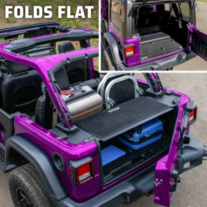 2018 & Up Jeep JLU Wrangler 4DR EZTRUNK Folding Security Trunk