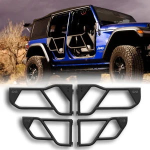 2018 & Up Jeep JLU Wrangler 4DR Razor Aluminum Tube Doors