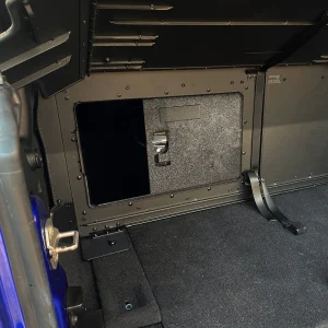Sliding Rear Door Panel and Lock, Fits All 4-Door Jeep Wranglers by EZ4X4