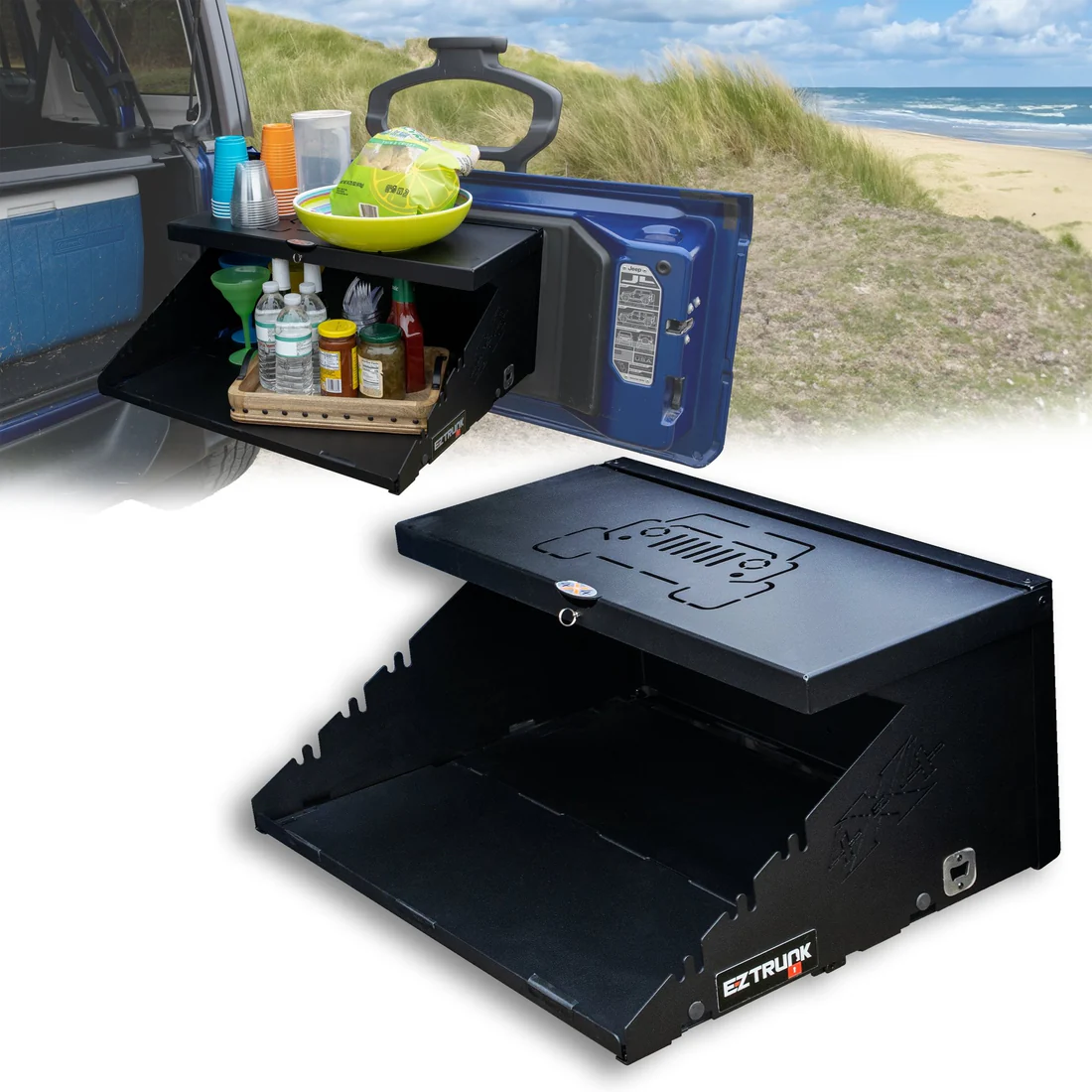 2018 & Up Jeep JL Wrangler 2DR Extreme Level Deluxe Tailgate Table