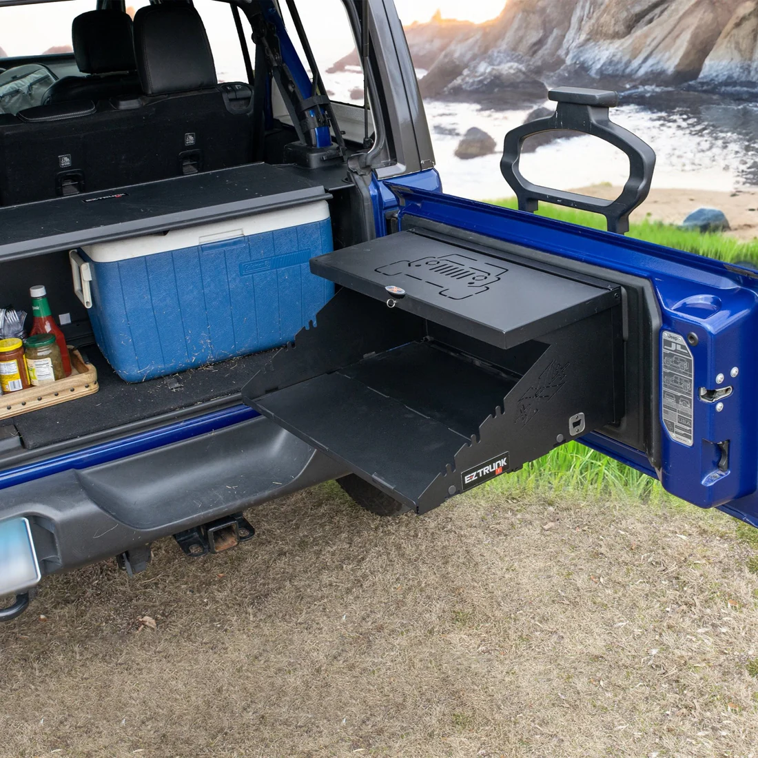 2018 & Up Jeep JL Wrangler 2DR Extreme Level Deluxe Tailgate Table - Image 2