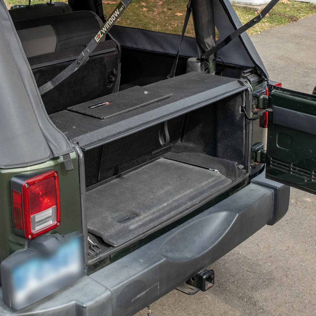 2007–2010 Jeep JKU/JK Wrangler 4DR/2DR EZTRUNK Folding Security Trunk - Image 3