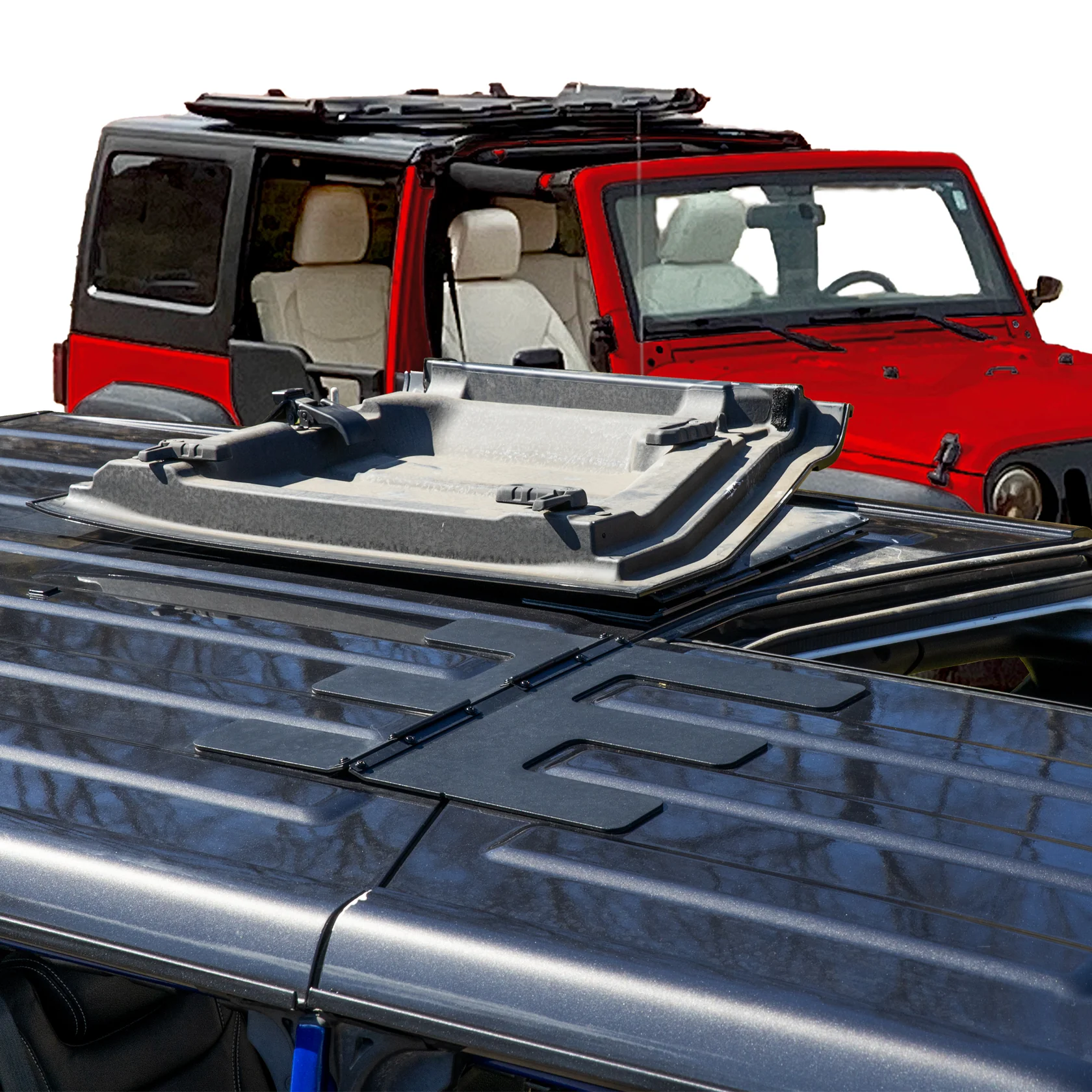 2007–2018 Jeep JKU Wrangler 4DR EZ FlipTop - Image 3