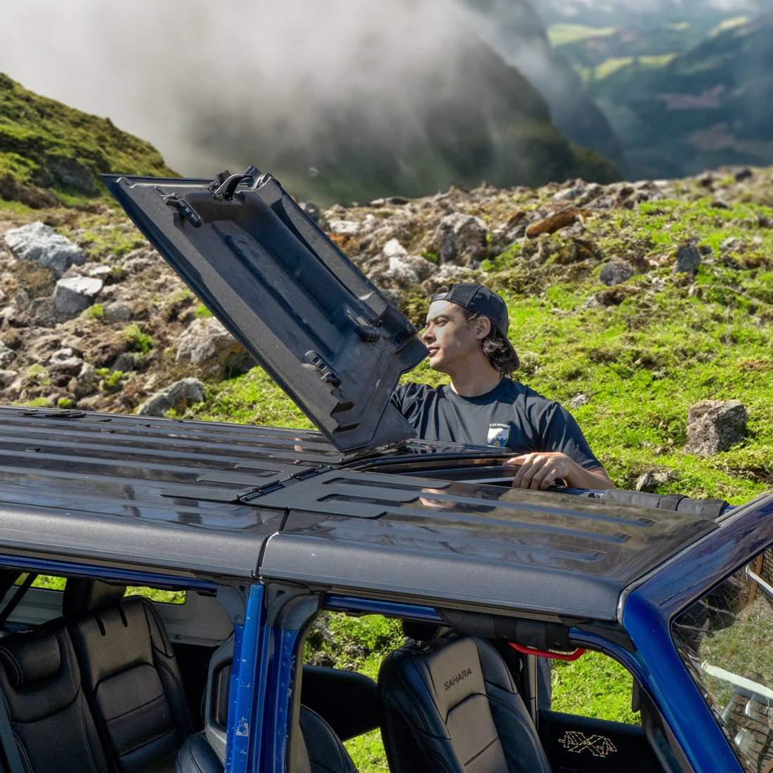 2018 & Up Jeep JL Wrangler 2DR EZ FlipTop - Image 4
