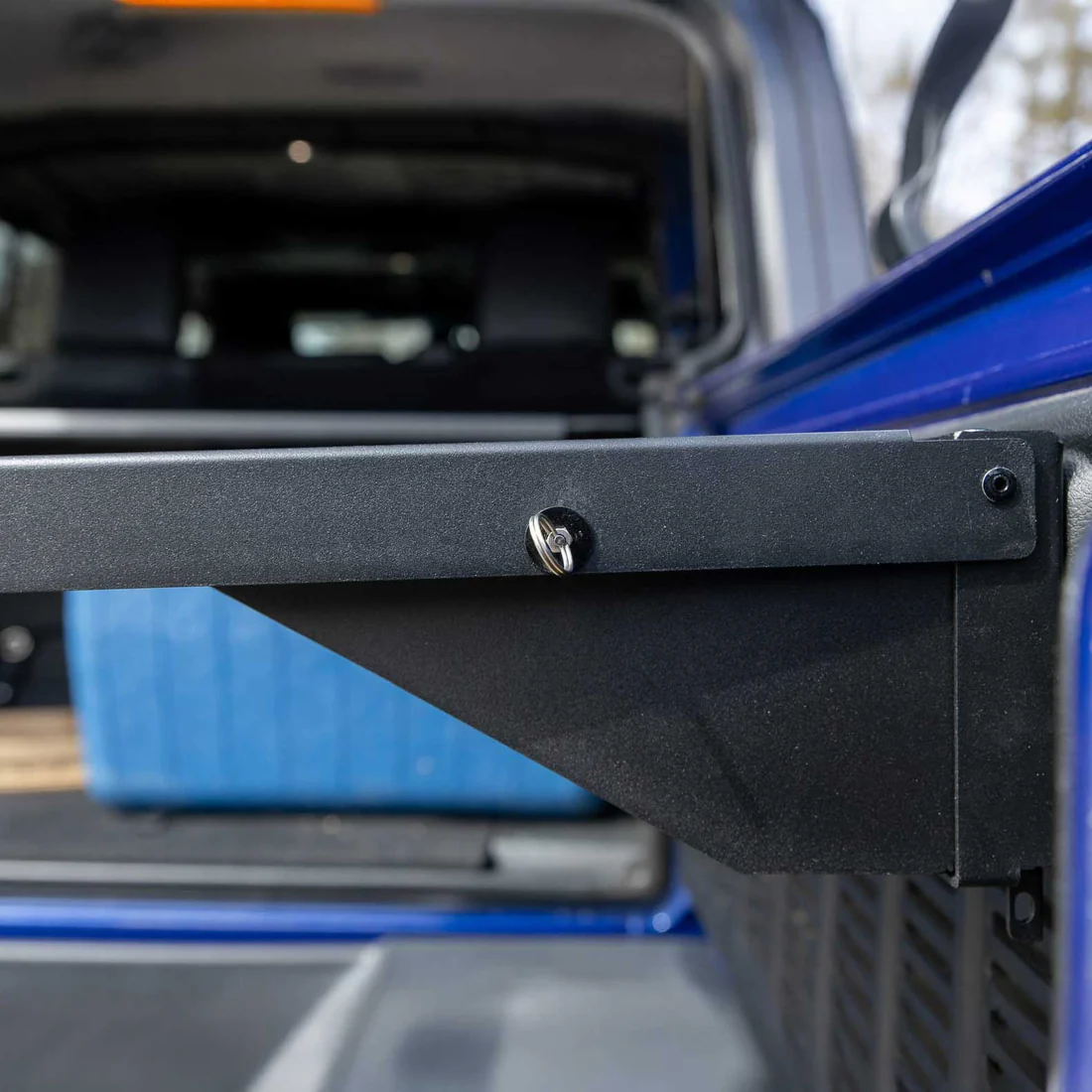 2007 & Up Jeep Wrangler Single Level Deluxe Folding Tailgate Table - Image 5