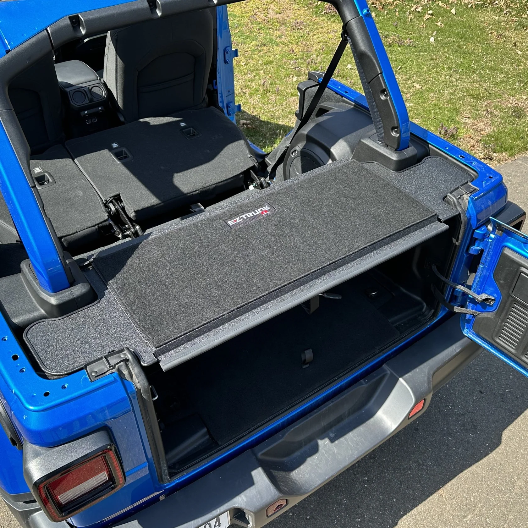 2018 & Up Jeep JL Wrangler 2DR Tailgate Table Carpet Insert - Image 6