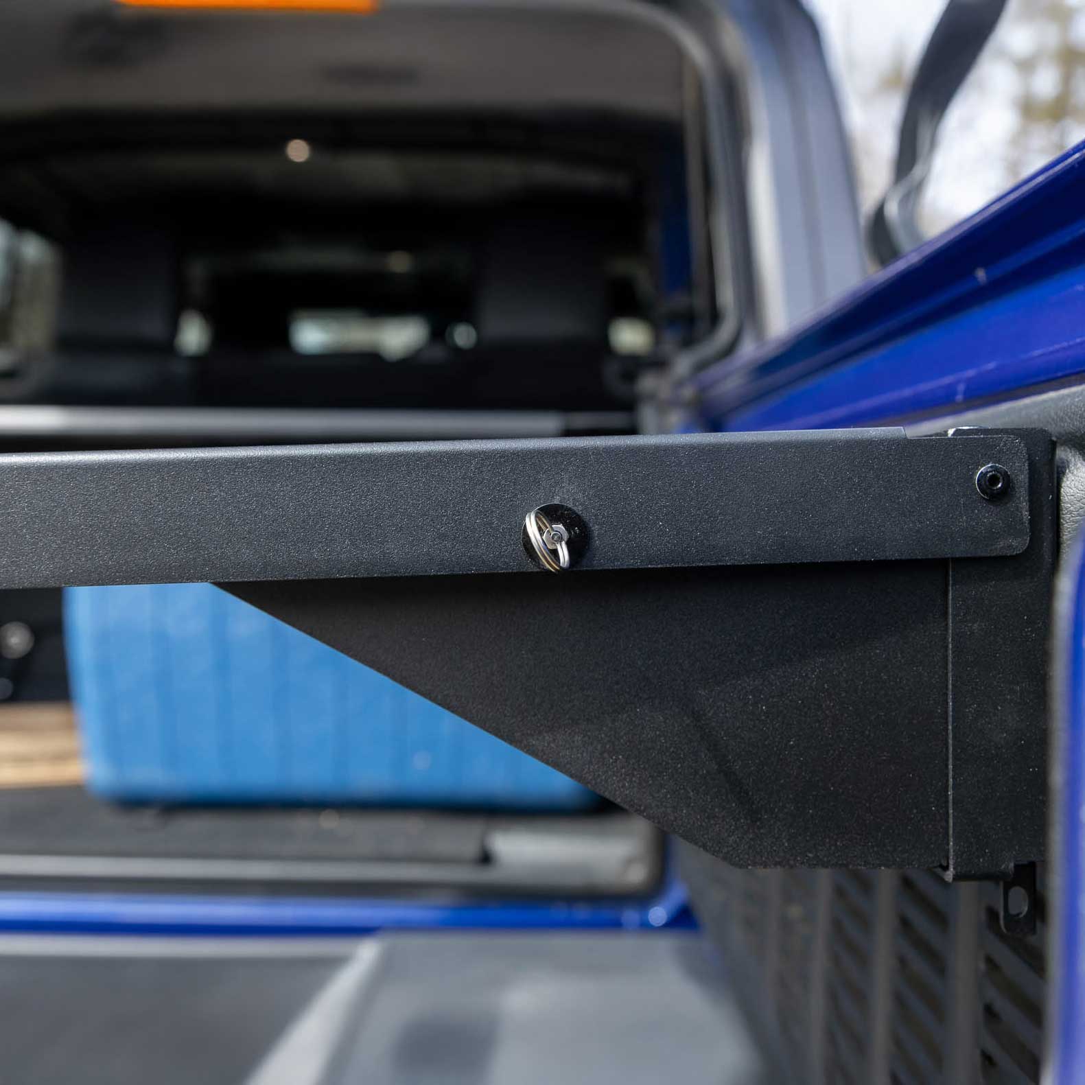 2007 & Up Jeep Wrangler Single Level Deluxe Folding Tailgate Table - Image 5
