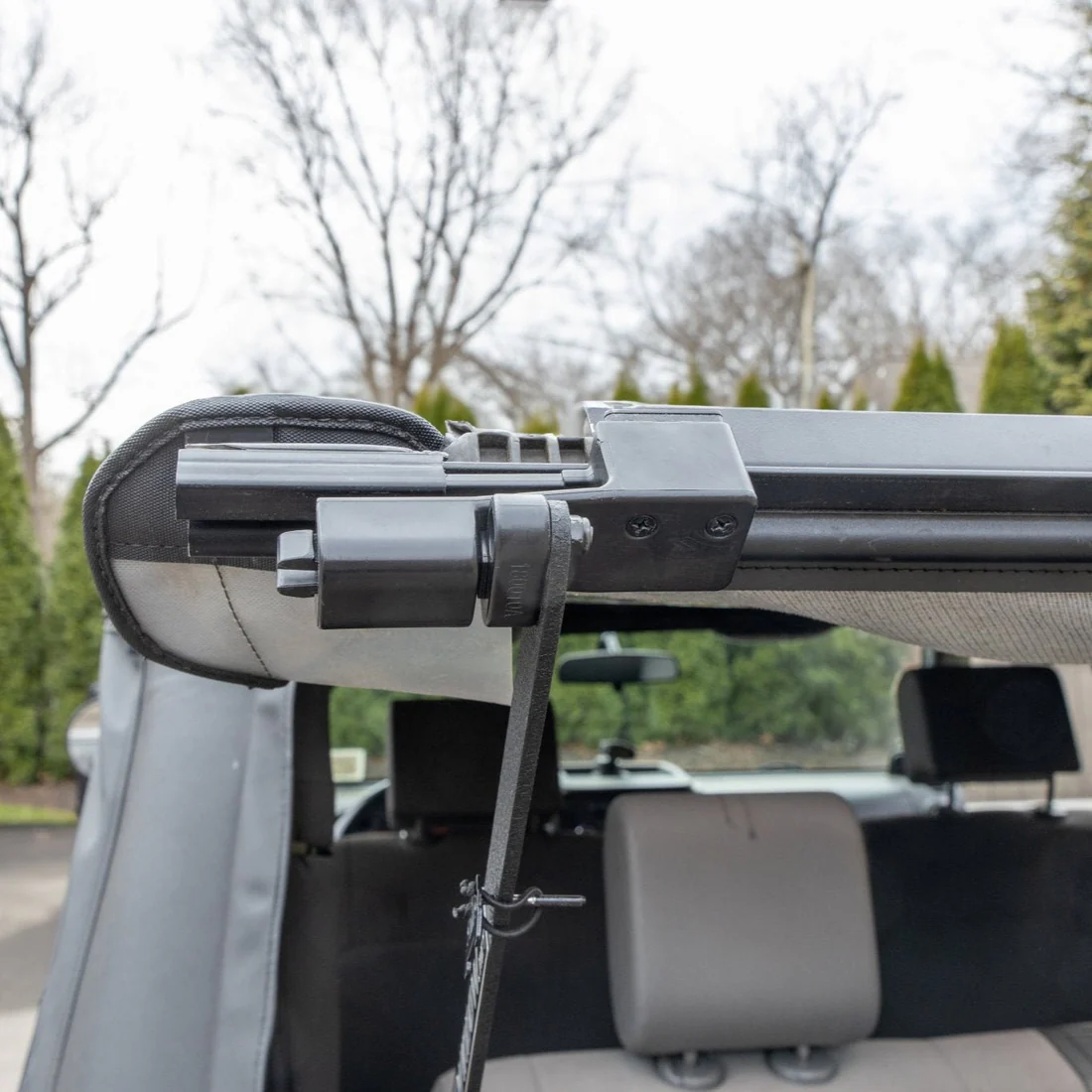 2007–2018 Jeep JKU/JK 4DR/2DR EZWindow Support Arms for Slanted Soft Top - Image 5
