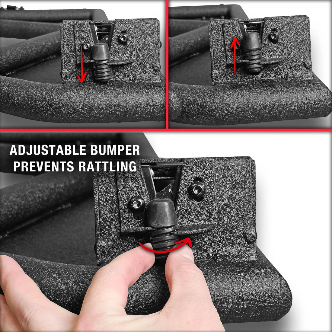 2018 & Up Jeep JL Wrangler 2DR Alpha Aluminum Tube Doors + FREE Removable Panels (Upper MOLLE & Solid Lower) - Image 6