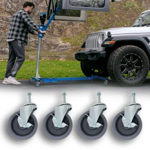 5-Inch Wheel Upgrade Kit for Hard Top Remover Lifts