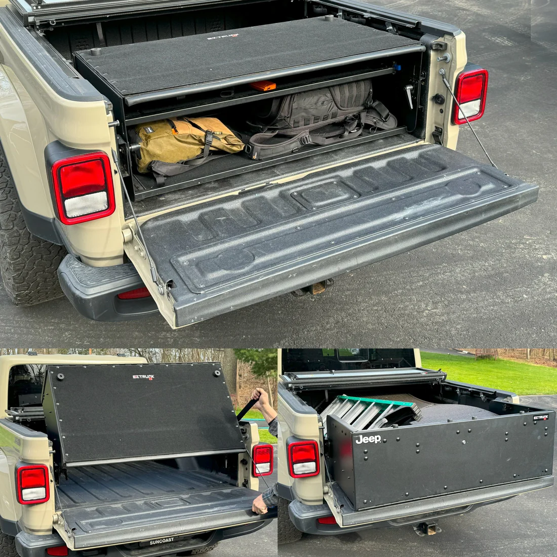 2020 & Up JT Gladiator Mid-Size Tailgate Extender & Secure Bed Box - Image 6
