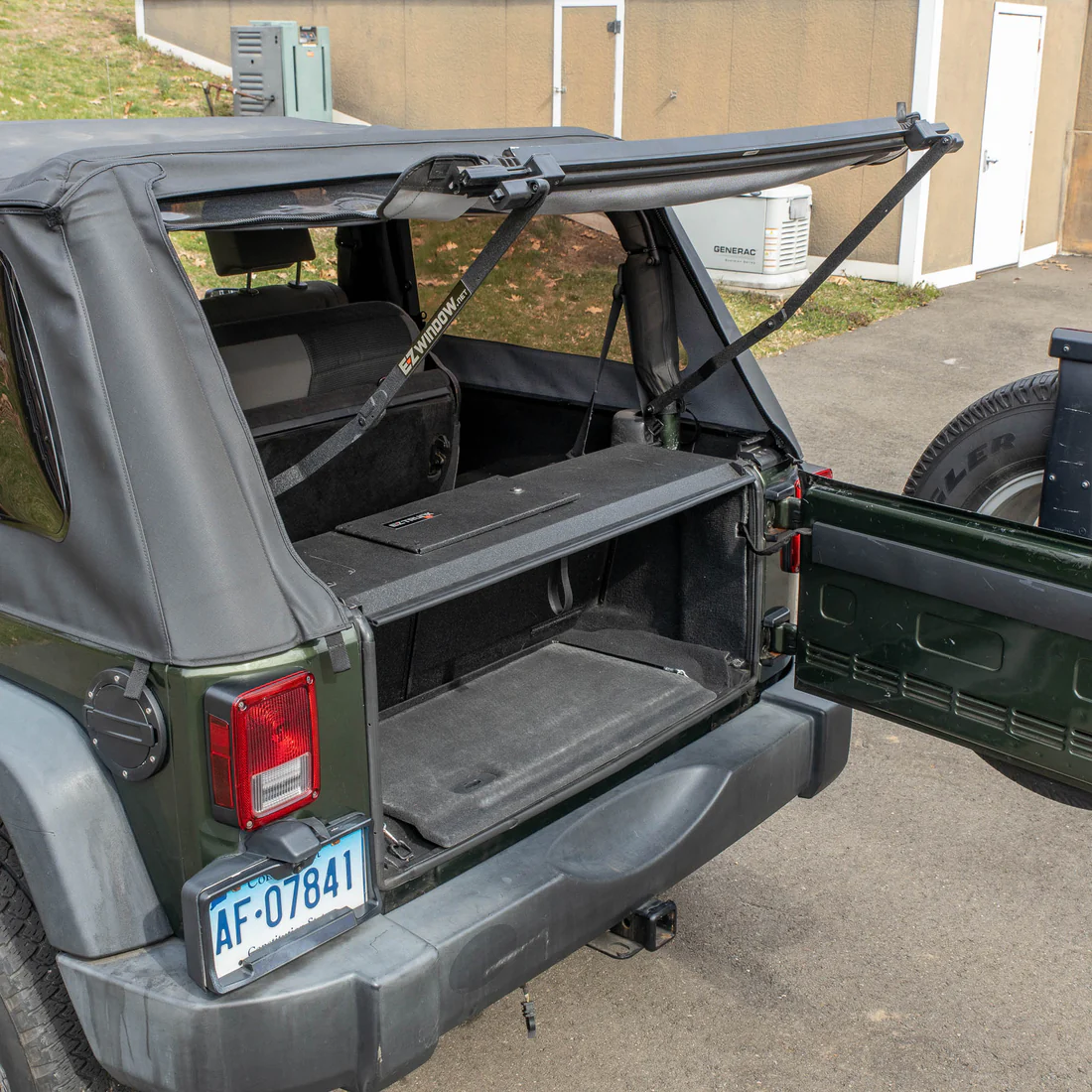 2007–2010 Jeep JKU/JK Wrangler 4DR/2DR EZTRUNK Folding Security Trunk - Image 6