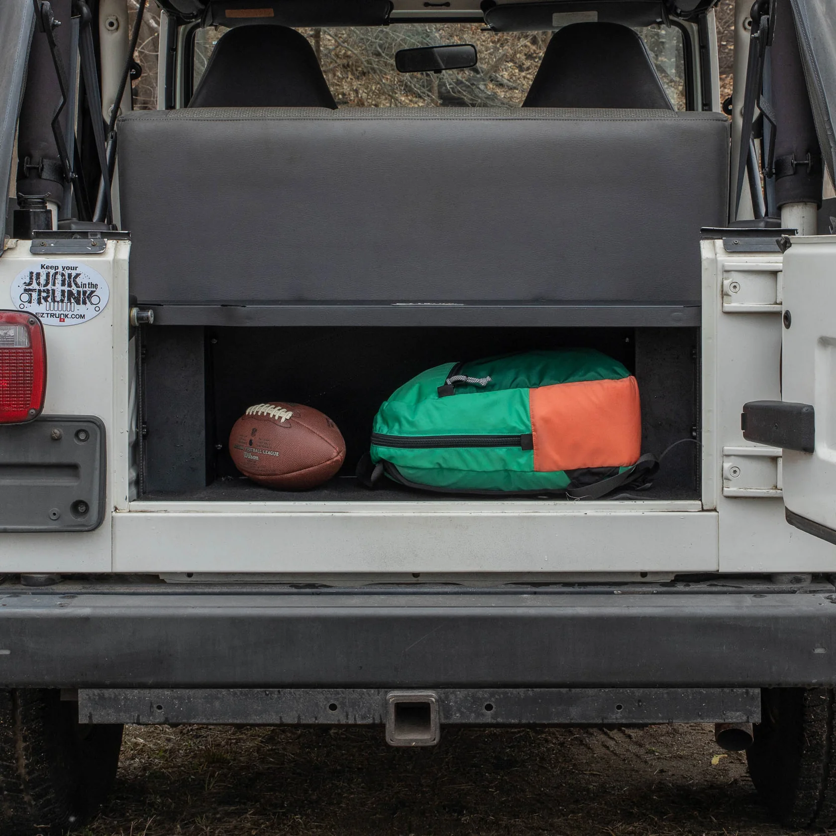 1997–2006 Jeep TJ Wrangler 2DR EZTRUNK Folding Security Trunk - Image 6