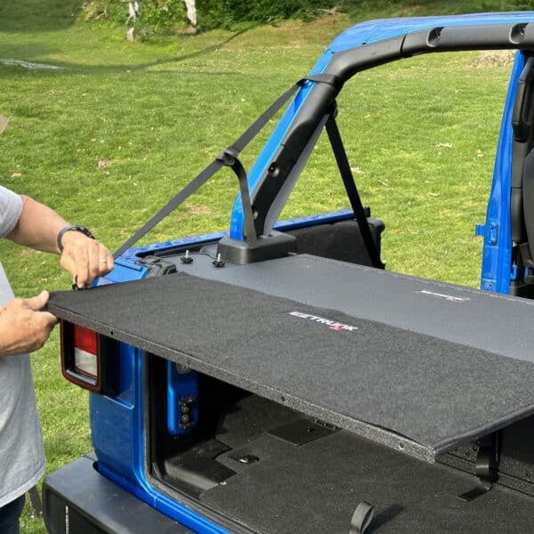 2007–2010 Jeep JKU/JK Wrangler 4DR/2DR Tailgate Extension Table for EZTRUNK - Image 7