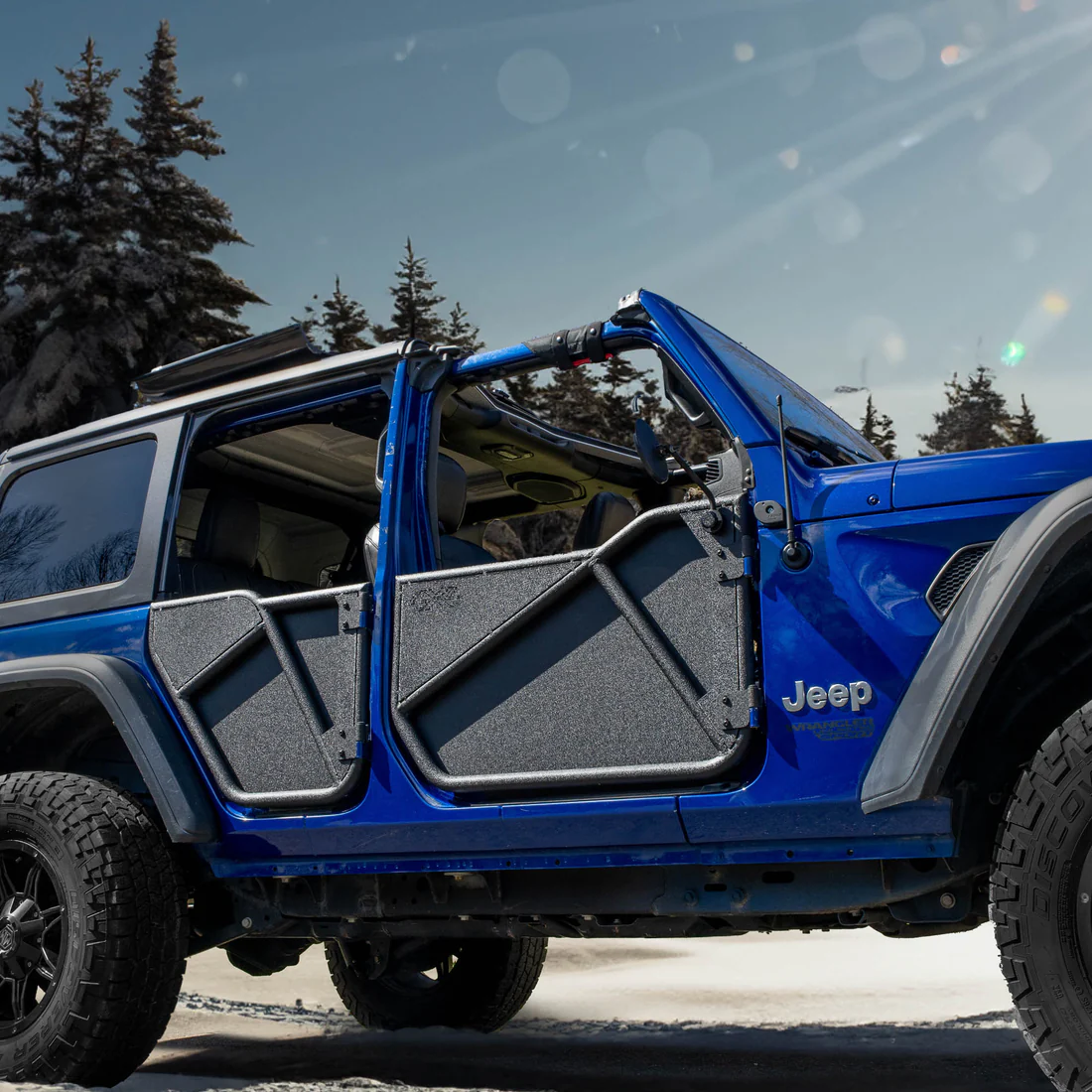 2020 & Up Jeep JT Gladiator Phantom Tube Door Replacement Panels, All-Weather Solid (Upper & Lower) - Image 9