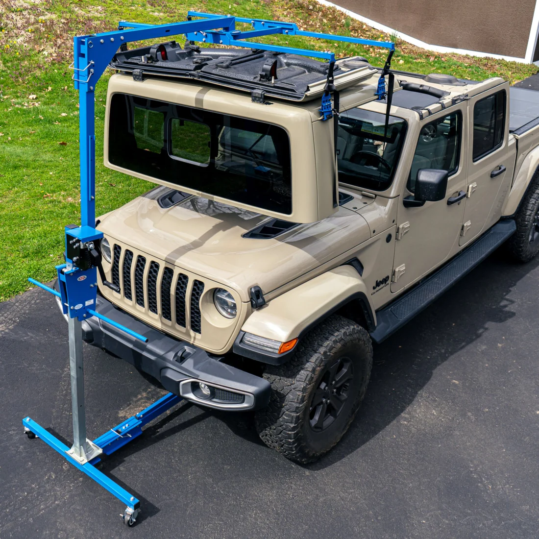 2020 & Up JT 4DR (Hard Top Lift + Hard Top Thumb Screws + FlipTop) Take Your Top Off Bundle #10 - Image 2