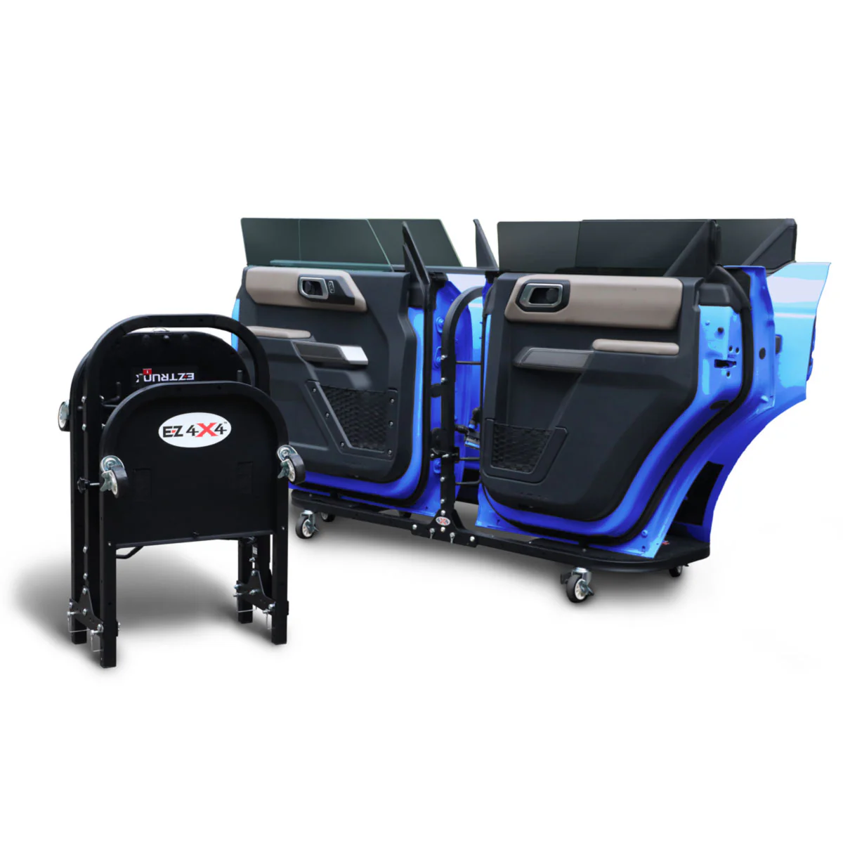 2021 & Up Bronco 4DR Aluminum Folding Door Cart - Image 2