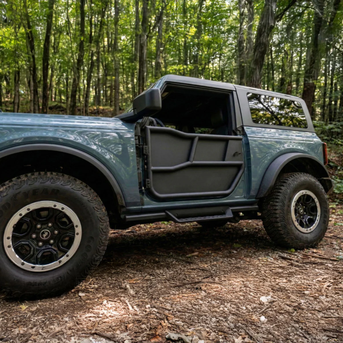 2021 & Up Bronco 2DR All-Weather Panels for Alpha Tube Doors - Image 2