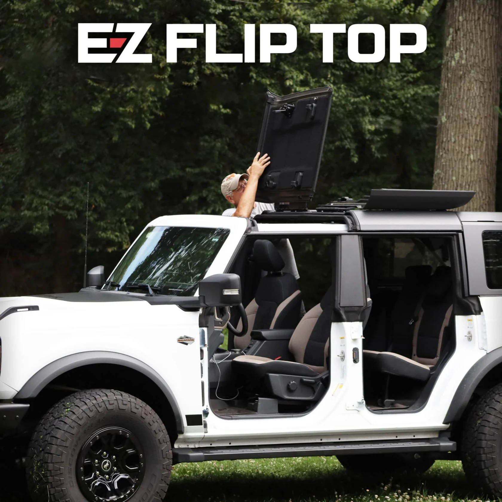 2021 & Up Bronco 4DR/2DR EZ FlipTop - Image 3