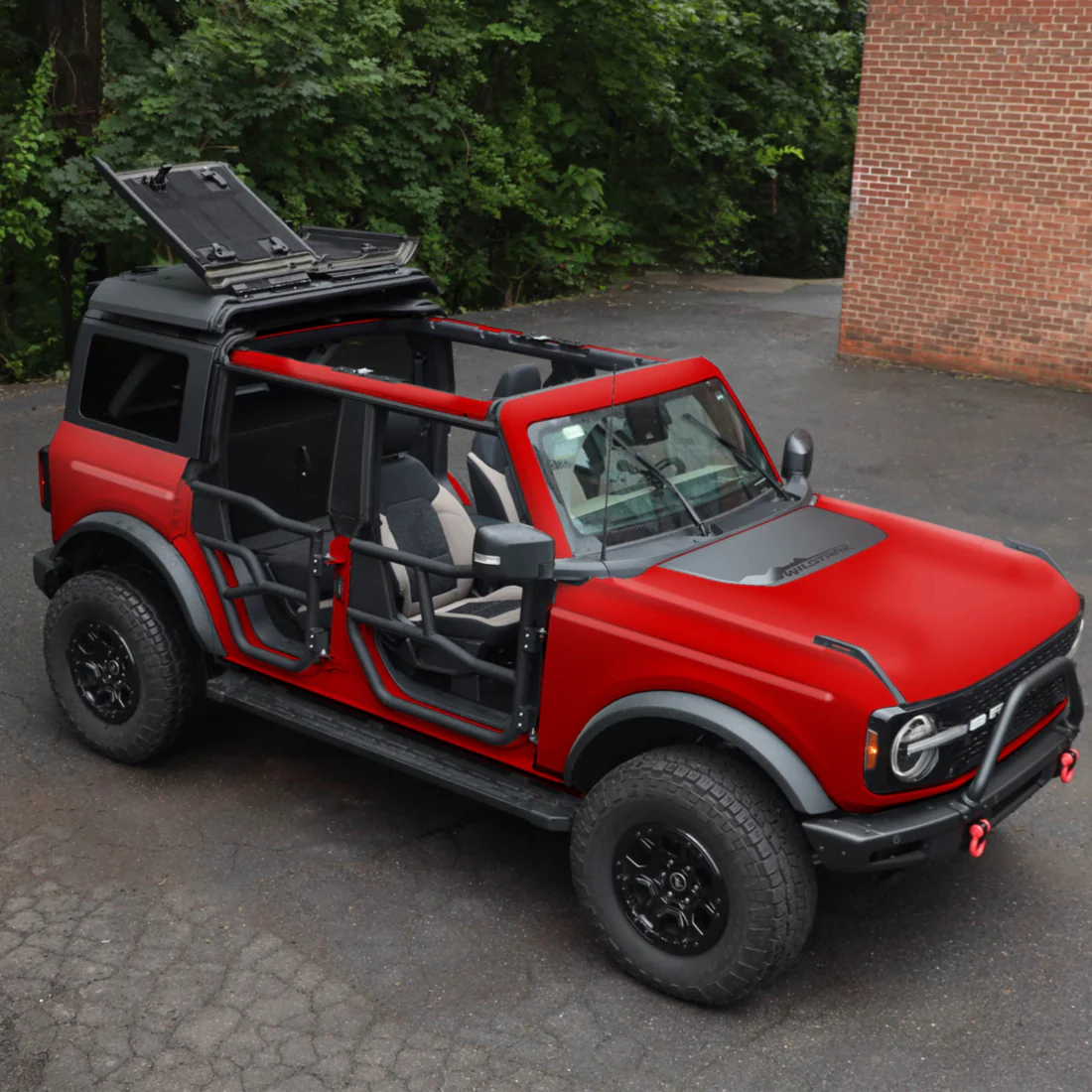 2021 & Up Bronco 2DR (FlipTop + Hard Top Lift + Hard Top Thumb Screws) Take Your Top Off Bundle #18 - Image 4