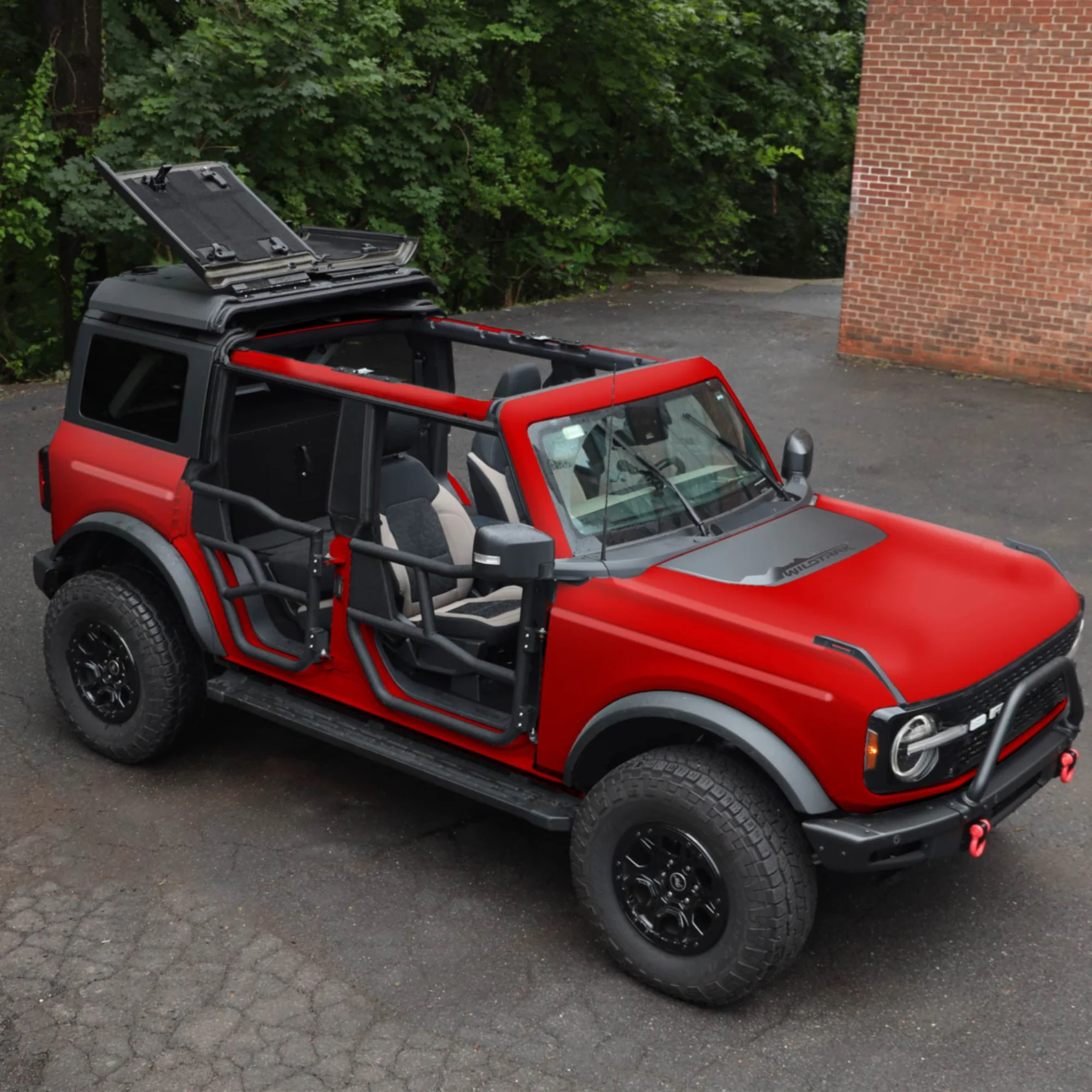 2021 & Up Bronco 4DR (FlipTop + Hard Top Lift + Hard Top Thumb Screws) Take Your Top Off Bundle #15 - Image 4