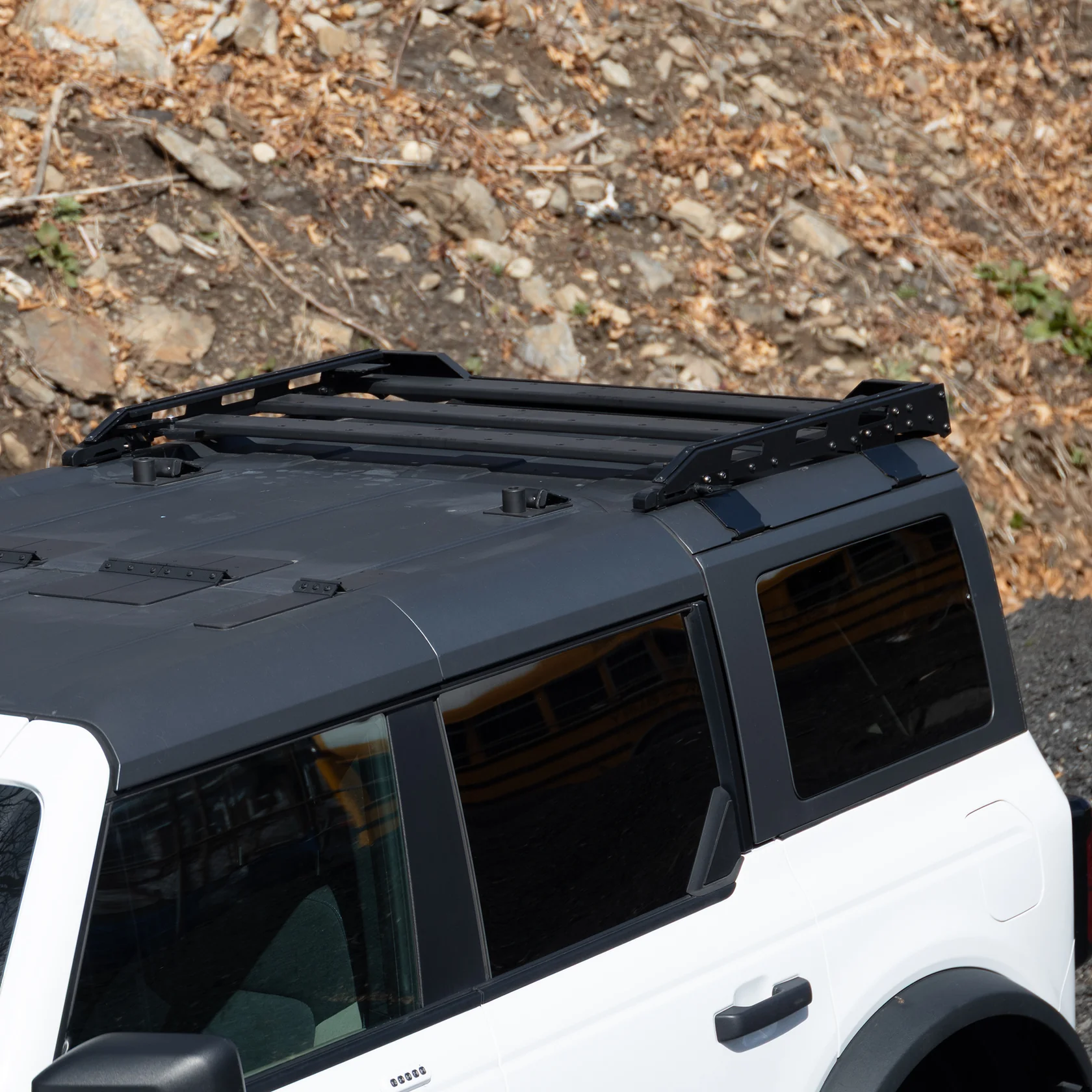 2021 & Up Bronco 4DR Middle Panel Roof Rack Holder - Image 5