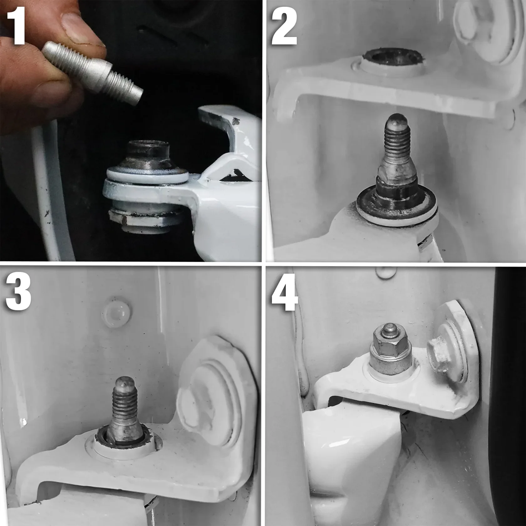 2021 & Up Bronco 2DR Hinge Alignment Pin Guide Kit - Image 5