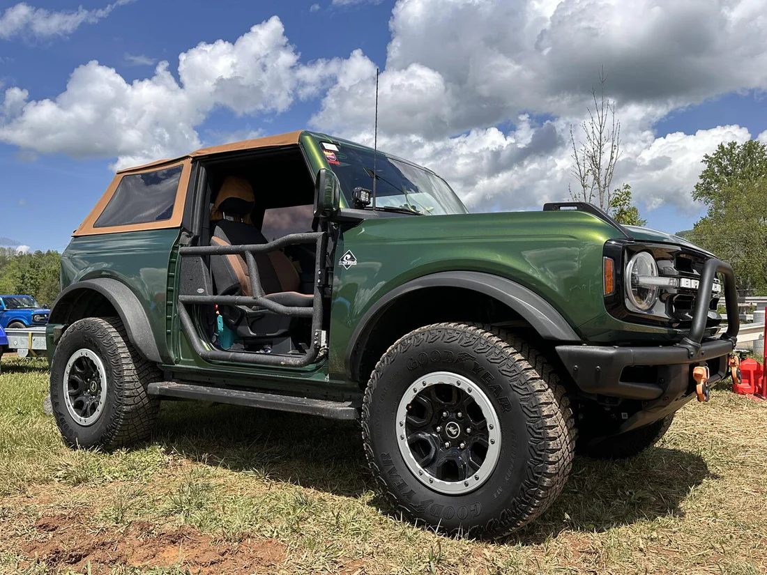 2021 & Up Bronco 2DR Alpha Aluminum Tube Doors + FREE Removable MOLLE Panels - Image 7