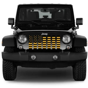 Hella Yella American Flag Grille Insert