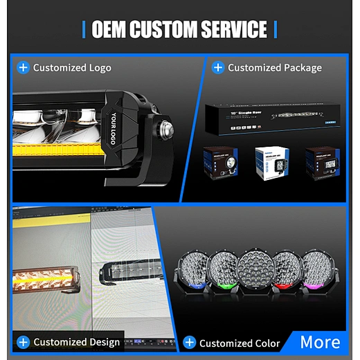 10 inch Signal Row Off Road Lights Car Off Road Auto LED Light Bar - Image 7