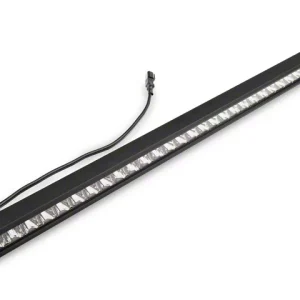 Raxiom Axial Series 30-Inch Single Row LED Light Bar with Hood Mounting Brackets (18-26 Jeep Wrangler JL)