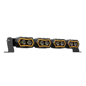 2026 New Design Dual Color Led Light Bar for Offroad Truck