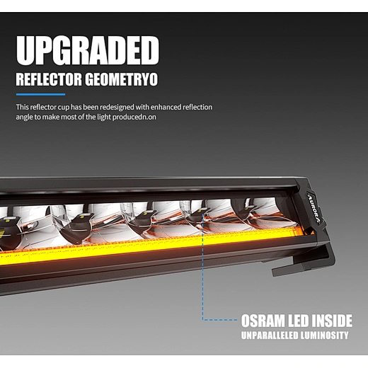 10 inch Signal Row Off Road Lights Car Off Road Auto LED Light Bar - Image 4